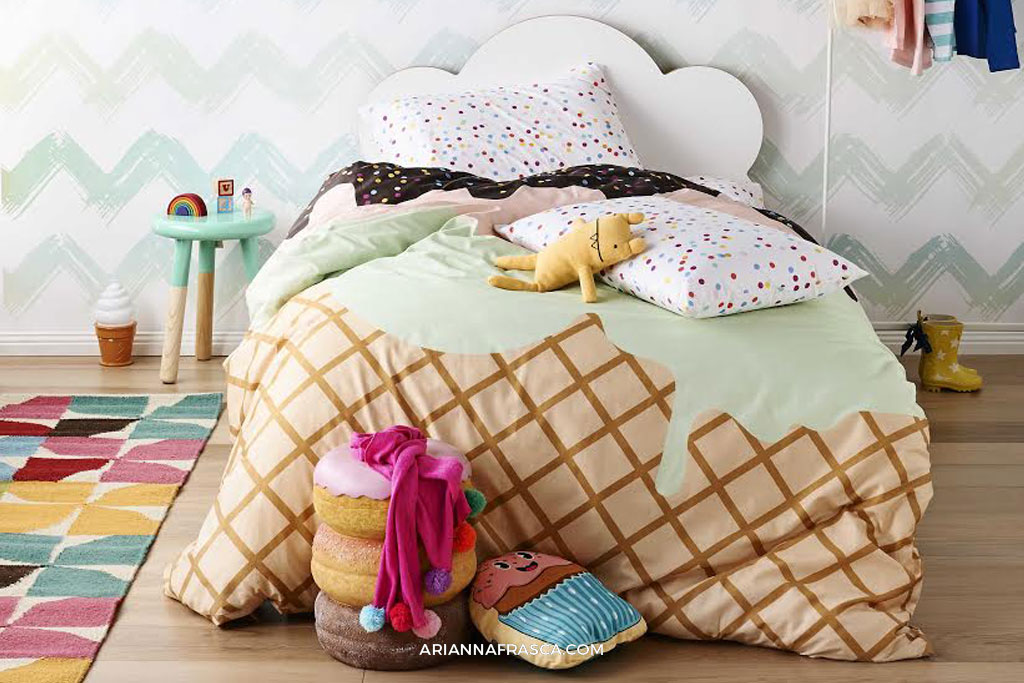 Decorating Your Bedroom Like An Ice Cream Shop