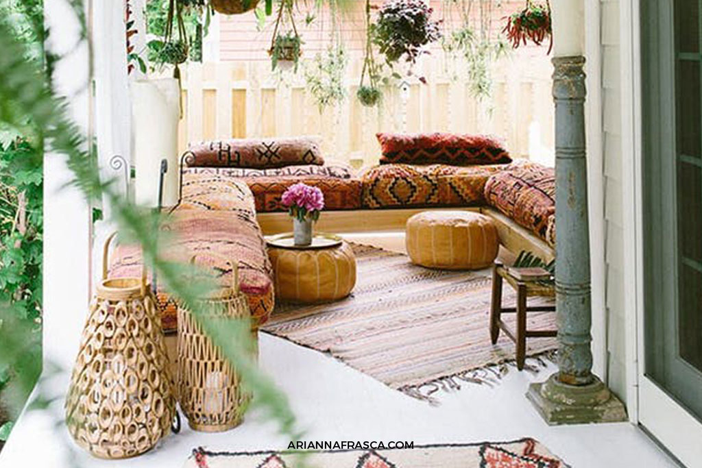 How to add bohemian decor ideas to your backyard