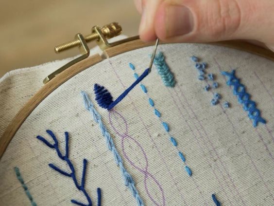 Learning a new skill: Embroidery