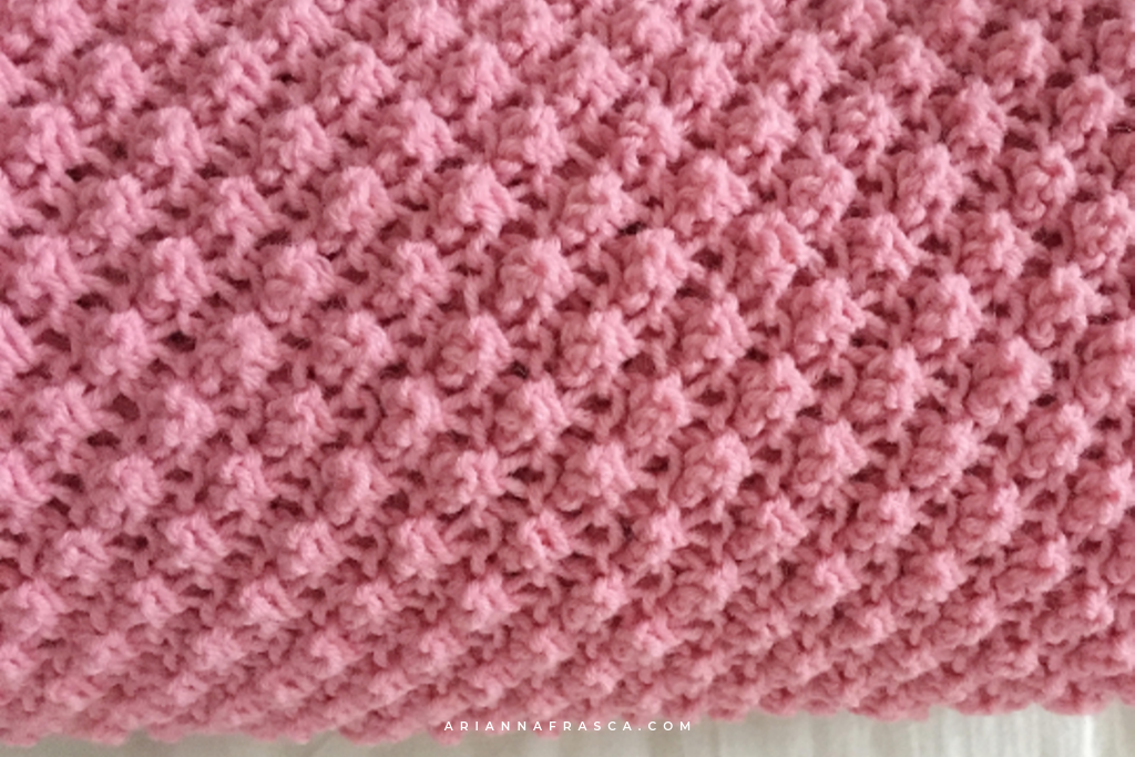 A free heirloom knitted blanket for your baby