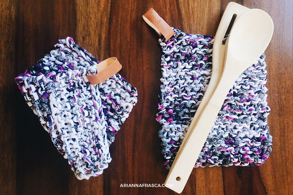 How to Make Your Knitted Pot Holders