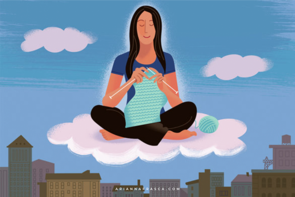 The Most Powerful And Effective Meditation Practice Is Knitting