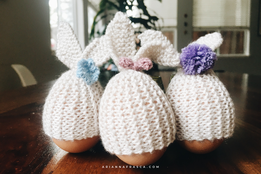 Adorable Easy Baby Bunny Knit Pattern for Easter Egg Cozies