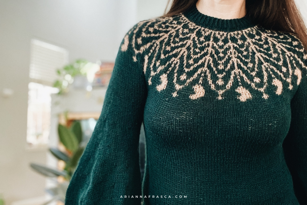 Fairy light sweater – Pattern release
