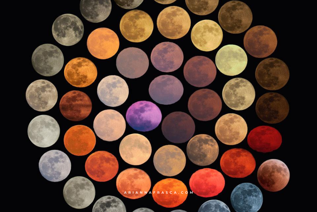 What is and how to plan a Temperature Blanket based on Moon phases