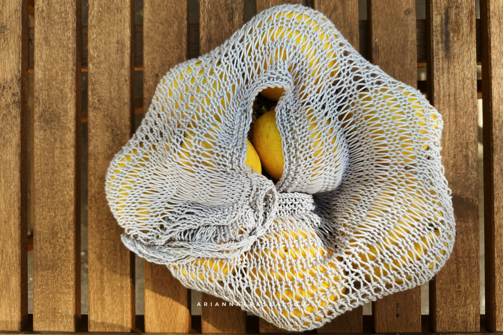 New Free Pattern! The Vanilla Market Bag