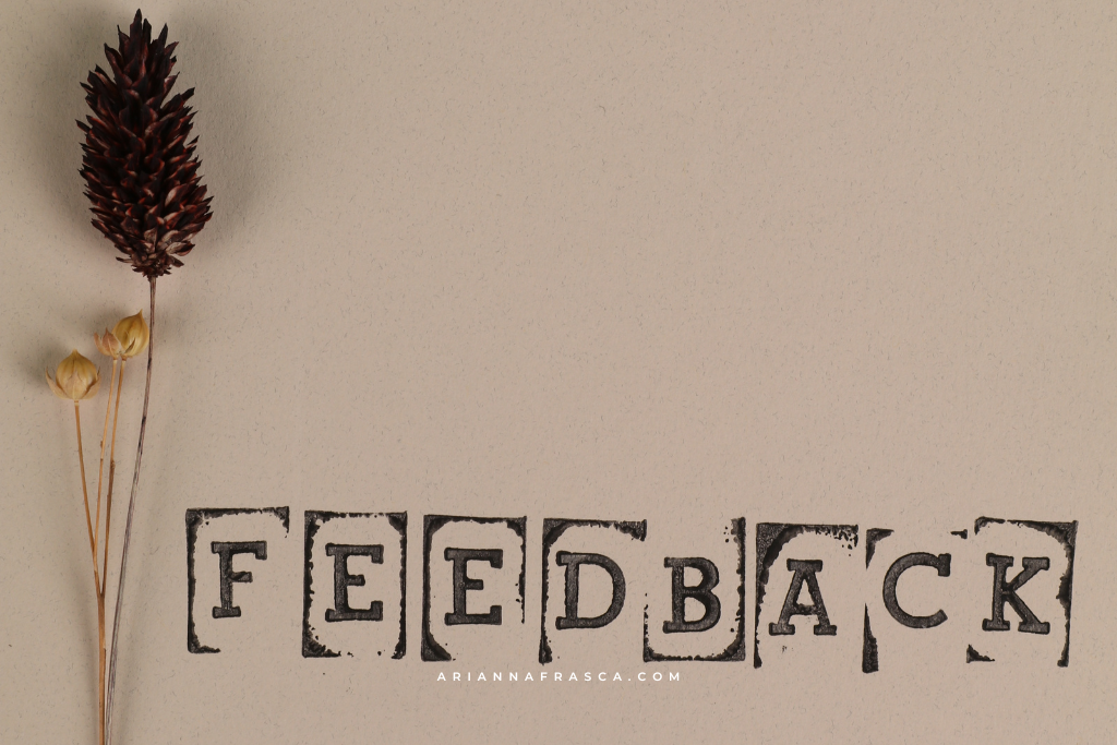 Handling Feedback and Criticism Constructively