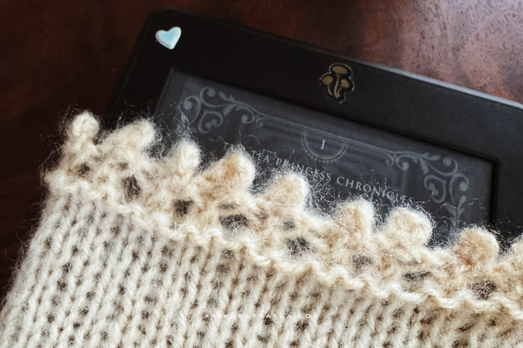Vanilla Kindle Cover (Free Pattern + Tutorial!)