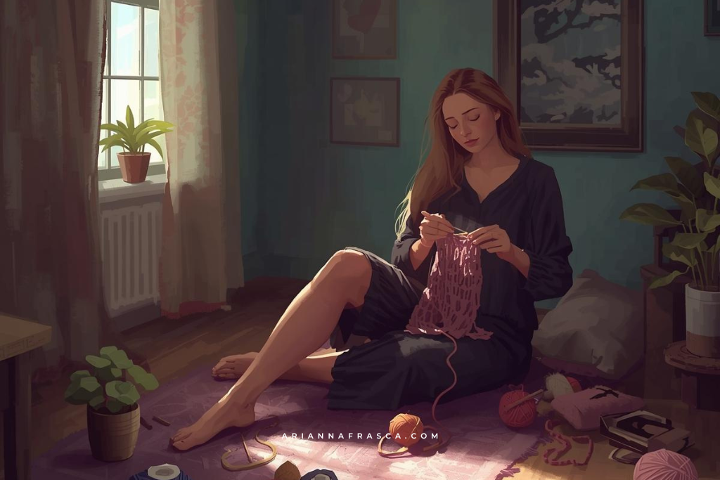 Knitting as a Personal Sanctuary, Not a Productivity Contest