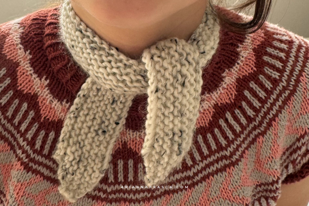 Vanilla Scarf (Free Pattern + Tutorial!)